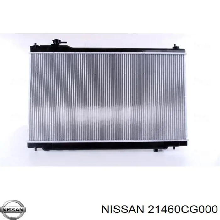 Radiador de esfriamento de motor Nissan/Infiniti 21460CG000 preço, a partir de 171,74 USD