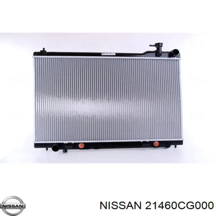 Compre 21460CG000 Nissan/Infiniti Radiador de esfriamento de motor