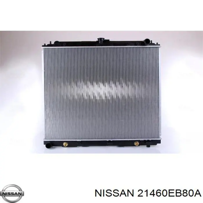 Radiador de esfriamento de motor Nissan/Infiniti 21460EB80A preço, a partir de 262,77 USD
