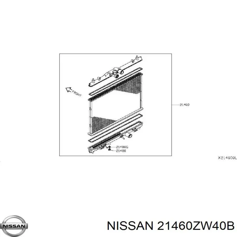 Compre 2758081 Polcar Radiador de esfriamento de motor