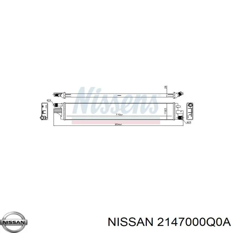 Compre 214C10001R Nissan/Infiniti Radiador de esfriamento de motor adicional