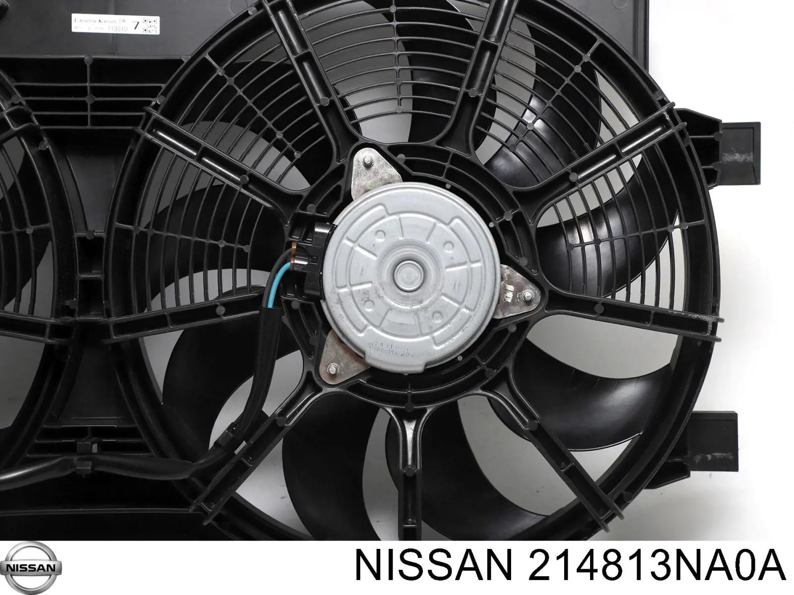 214813NA0A Nissan/Infiniti Difusor do radiador de esfriamento, montado com motor e roda de aletas