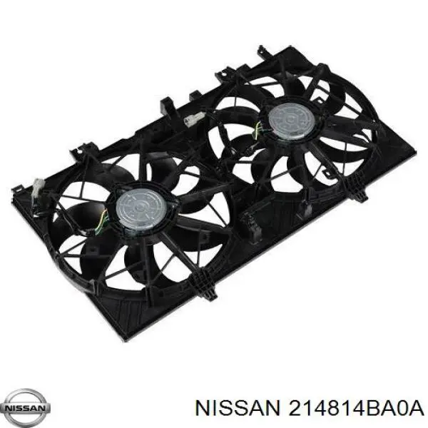 Difusor do radiador de esfriamento, montado com motor e roda de aletas Nissan/Infiniti 214814CE0A preço, a partir de 170,47 USD