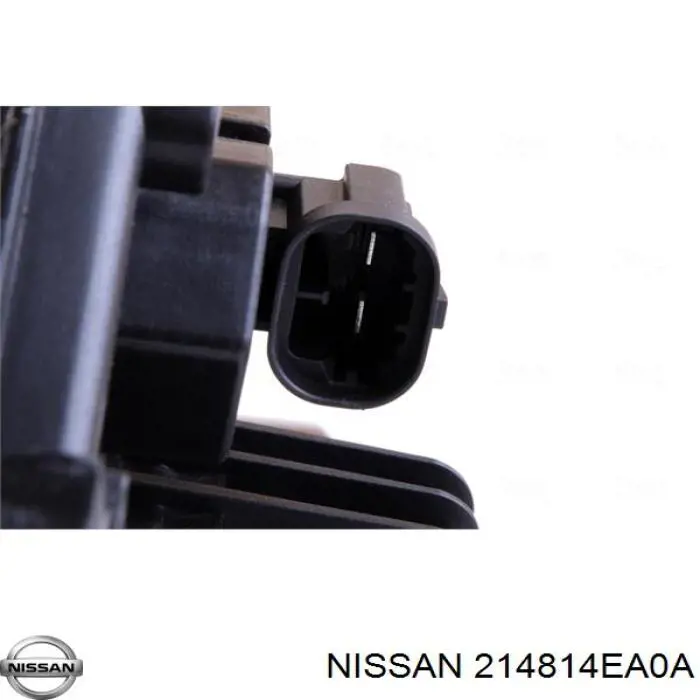 FP50W104 FPS Difusor do radiador de esfriamento, montado com motor e roda de aletas