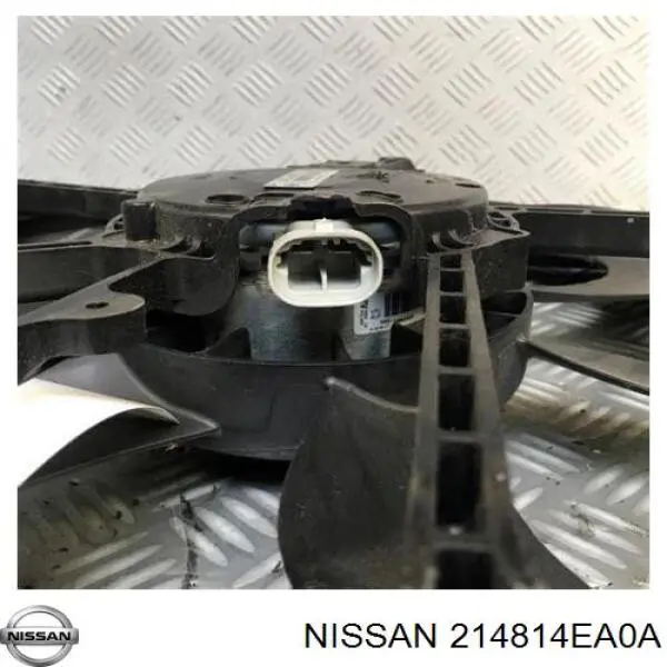 Compre 214814EA0A Nissan/Infiniti Difusor do radiador de esfriamento, montado com motor e roda de aletas