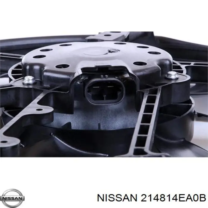 214814EA0B Nissan/Infiniti Difusor do radiador de esfriamento, montado com motor e roda de aletas