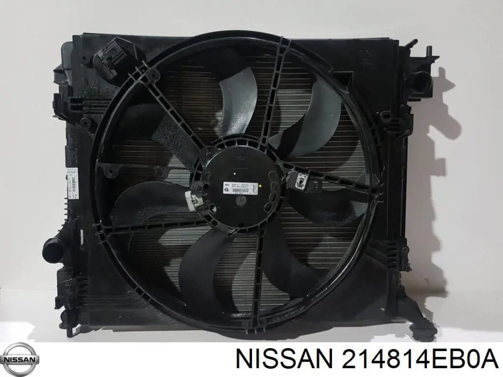 Compre 214814EB0A Nissan/Infiniti Difusor do radiador de esfriamento, montado com motor e roda de aletas