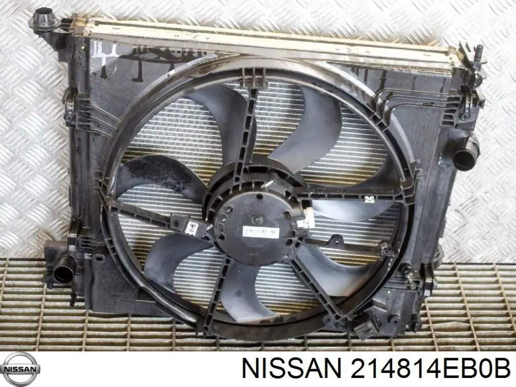Difusor do radiador de esfriamento, montado com motor e roda de aletas Nissan/Infiniti 214814EB0B preço, a partir de 140,01 USD
