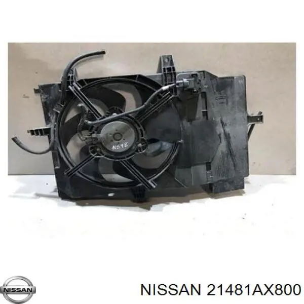 Compre 21481AX800 Nissan/Infiniti Ventilador elétrico de esfriamento montado (motor + roda de aletas)