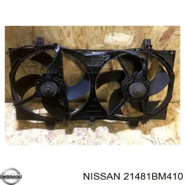 Difusor do radiador de esfriamento, montado com motor e roda de aletas Nissan/Infiniti 21481BM410 preço, a partir de 206,15 USD
