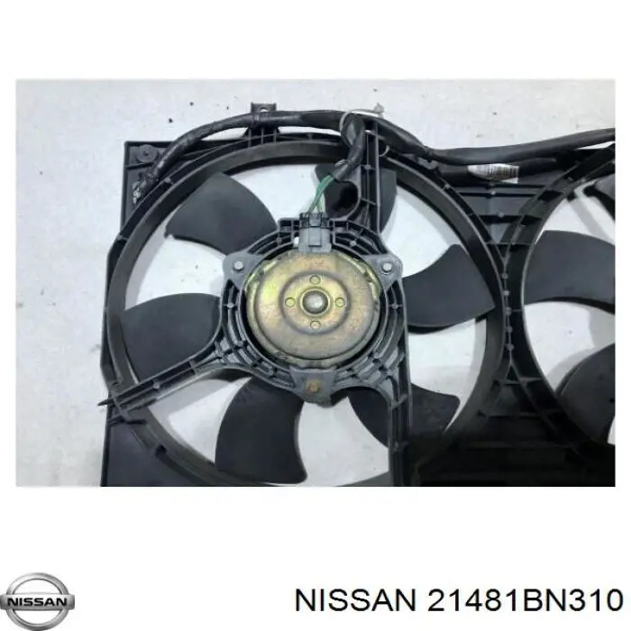 Ventilador elétrico de esfriamento montado (motor + roda de aletas) Nissan/Infiniti 21481BN310 preço, a partir de 74,91 USD