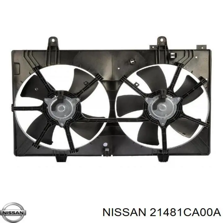 Ventilador elétrico de esfriamento montado (motor + roda de aletas) para Nissan Murano  Z50