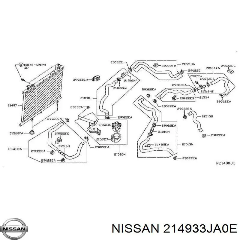 Regulador de revoluções de ventilador de esfriamento (unidade de controlo) Nissan/Infiniti 214933JA0E preço, a partir de 662,38 USD