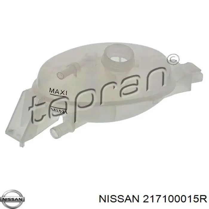 217100015R Nissan/Infiniti Tanque de expansão do sistema de esfriamento