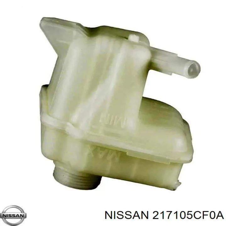 217105CF0A Nissan/Infiniti Tanque de expansão do sistema de esfriamento