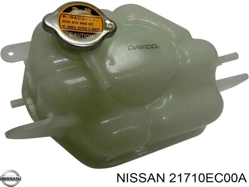 Tanque de expansão do sistema de esfriamento Nissan/Infiniti 21710EC00A preço, a partir de 118,95 USD