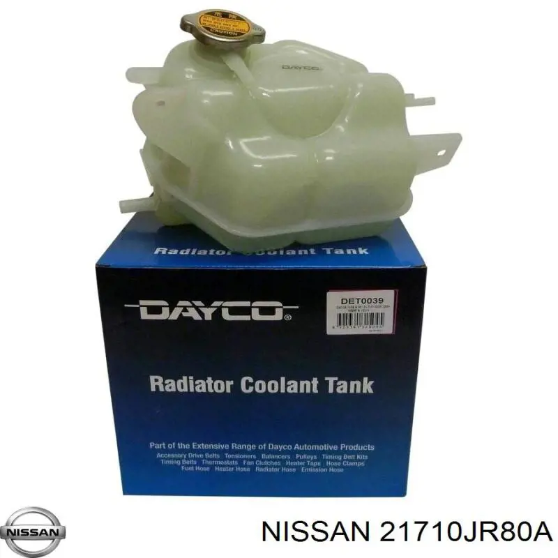 21710JR80A Nissan/Infiniti Tanque de expansão do sistema de esfriamento