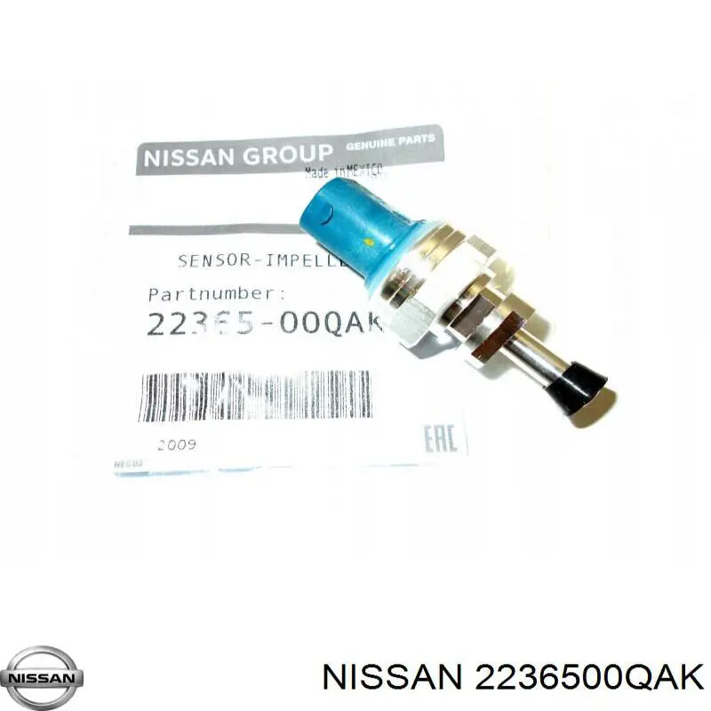 Compre 2236500QAK Nissan/Infiniti Sensor de pressão dos gases de escape
