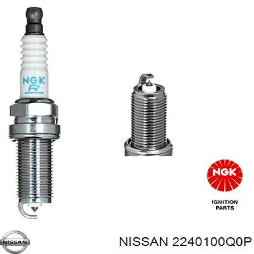 2240100Q0P Nissan/Infiniti Vela de ignição