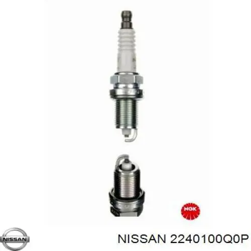 2240100Q0P Nissan/Infiniti Vela de ignição
