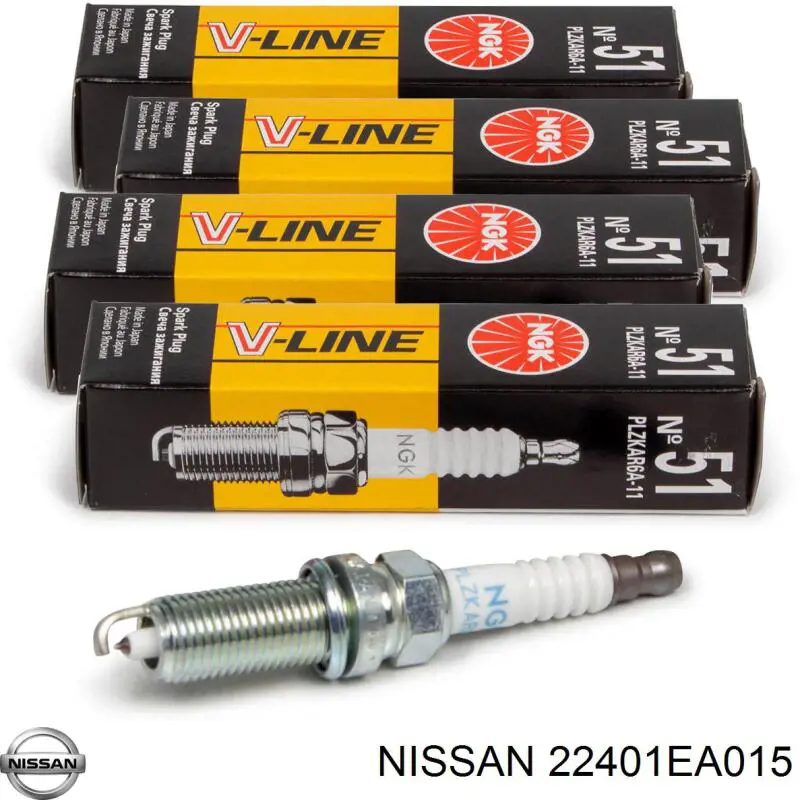 Compre 22401EA015 Nissan/Infiniti Vela de ignição