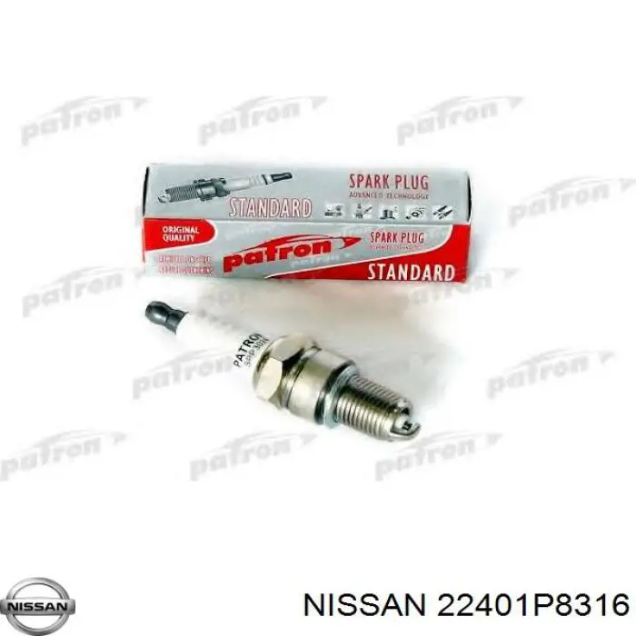 Compre 22401P8316 Nissan/Infiniti Vela de ignição