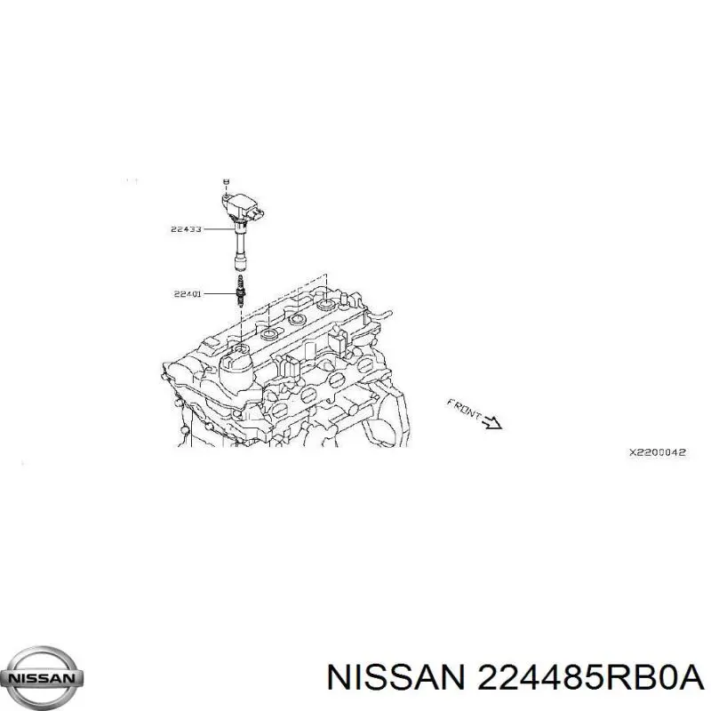 Bobina de ignição Nissan/Infiniti 224485RB0A preço, a partir de 37,97 USD