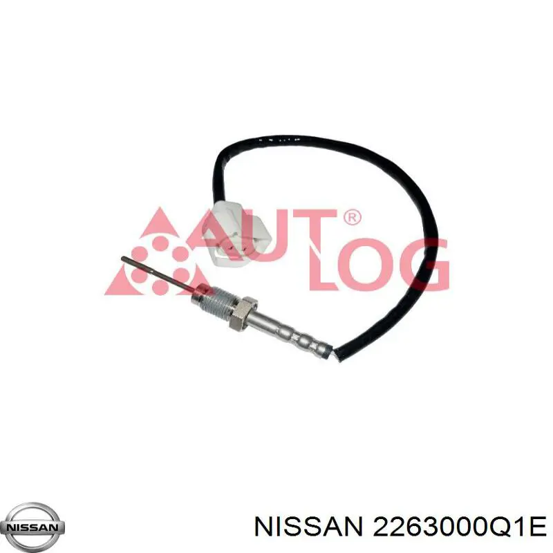 Compre 2263000Q1E Nissan/Infiniti Sensor de temperatura dos gases de escape (GE), no catalisador