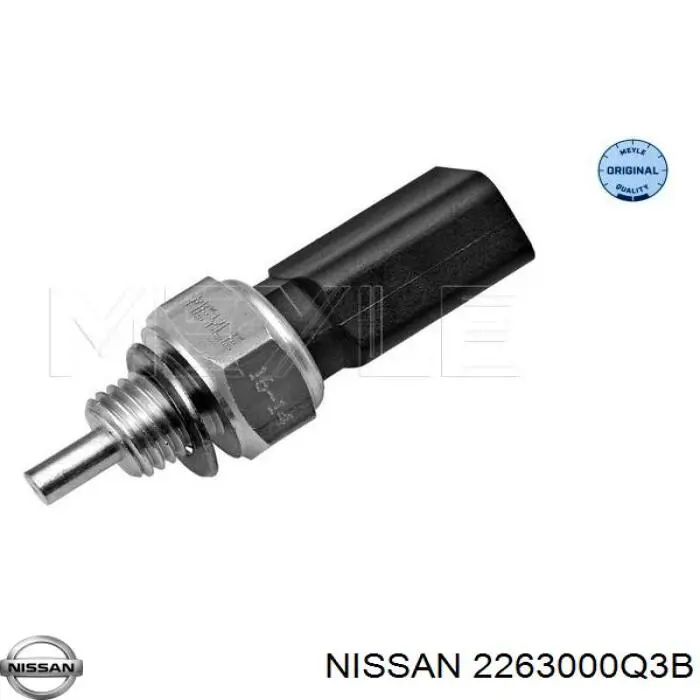 2263000Q3B Nissan/Infiniti Sensor de temperatura do fluido de esfriamento