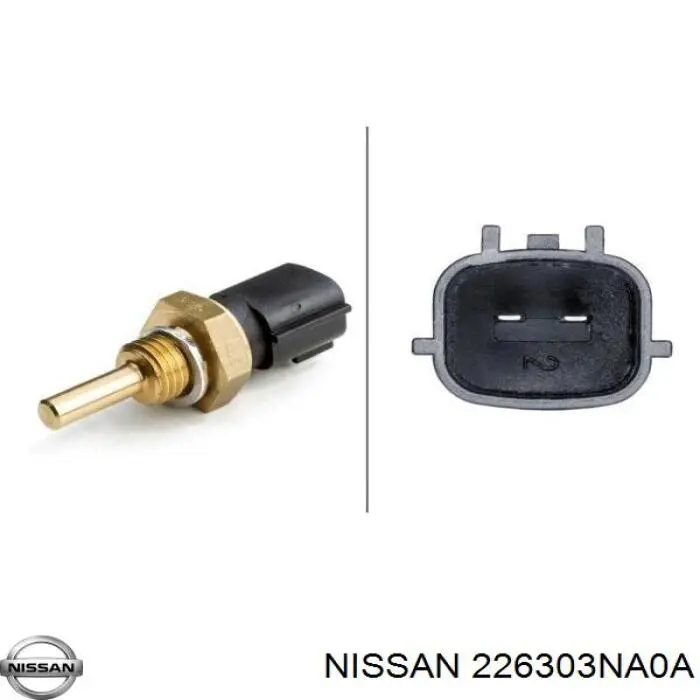 Sensor de temperatura do fluido de esfriamento Nissan/Infiniti 226303NA0A preço, a partir de 8,37 USD
