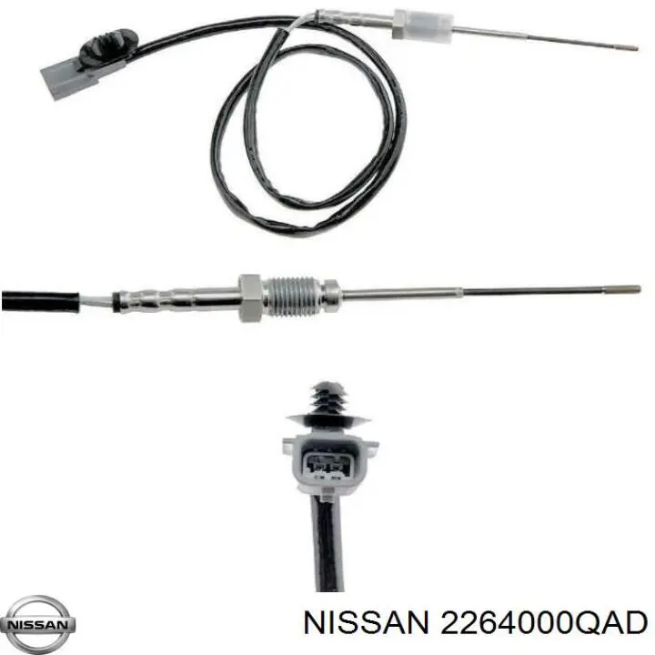 4407976 Opel Sensor de temperatura dos gases de escape (GE), de filtro de partículas diesel
