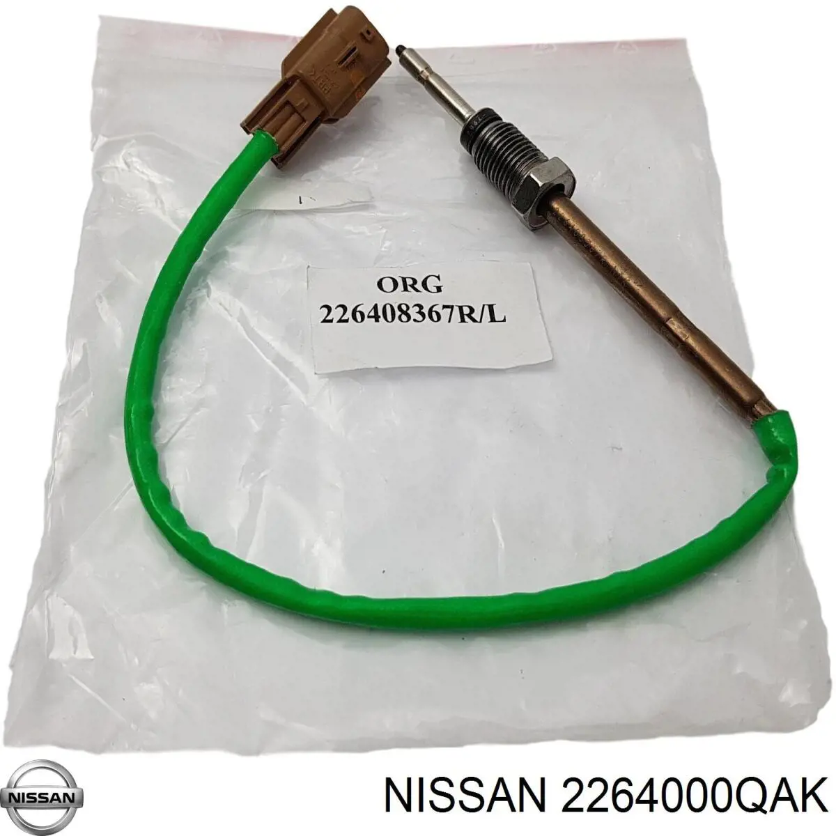 Compre 226408367R Nissan/Infiniti Sensor de temperatura dos gases de escape (GE), de válvula EGR