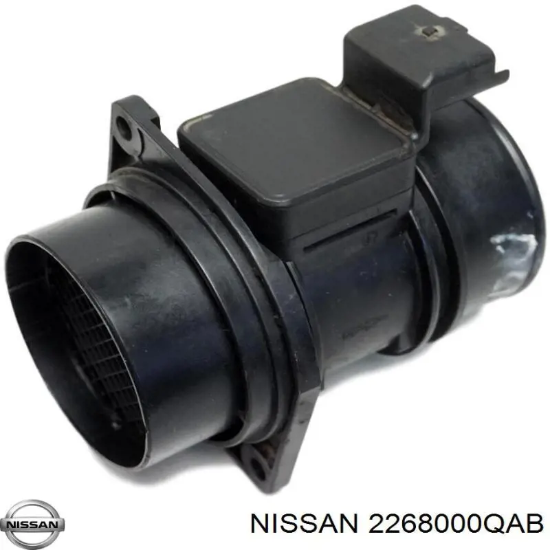 2268000QAB Nissan/Infiniti Sensor de fluxo (consumo) de ar, medidor de consumo M.A.F. - (Mass Airflow)