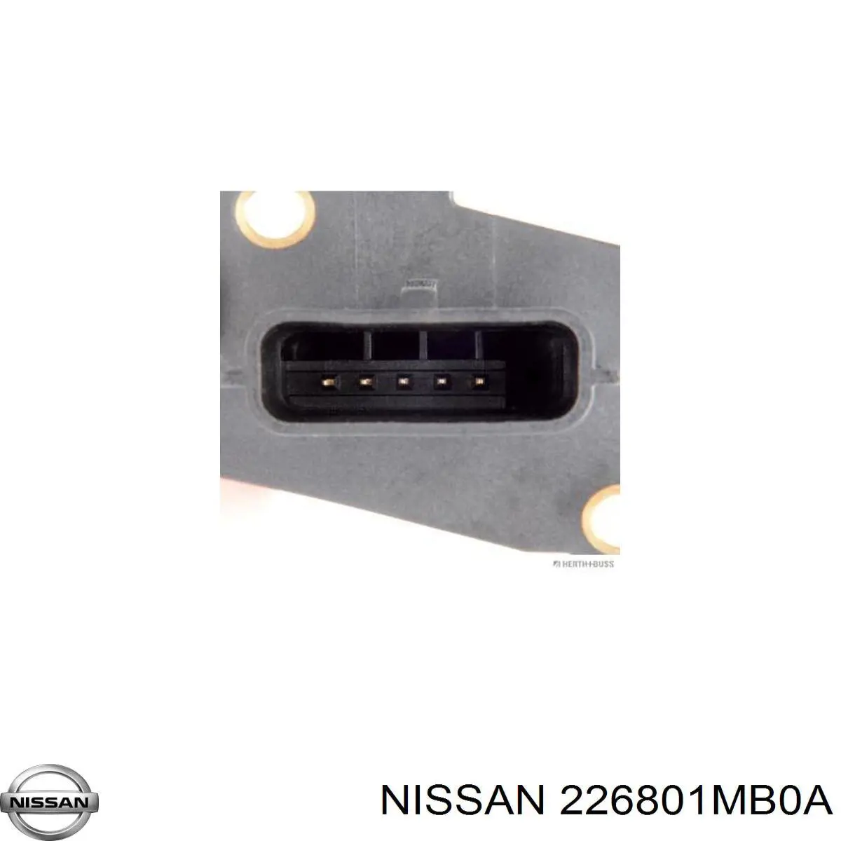 Sensor de fluxo (consumo) de ar, medidor de consumo M.A.F. - (Mass Airflow) Nissan/Infiniti 226801MB0A preço, a partir de 58,90 USD