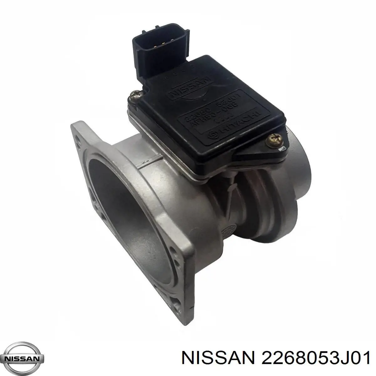 2268053J01 Nissan/Infiniti Sensor de fluxo (consumo) de ar, medidor de consumo M.A.F. - (Mass Airflow)