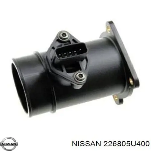 Sensor de fluxo (consumo) de ar, medidor de consumo M.A.F. - (Mass Airflow) Nissan/Infiniti 226805U400 preço, a partir de 49,37 USD