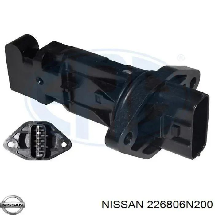 226806N200 Nissan/Infiniti Sensor de fluxo (consumo) de ar, medidor de consumo M.A.F. - (Mass Airflow)