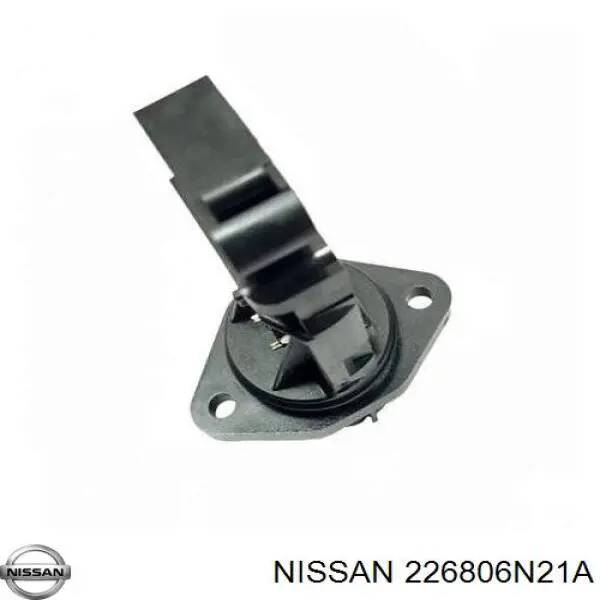 226806N21A Nissan/Infiniti Sensor de fluxo (consumo) de ar, medidor de consumo M.A.F. - (Mass Airflow)