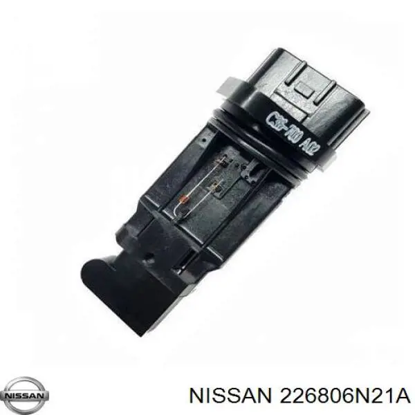 Sensor de fluxo (consumo) de ar, medidor de consumo M.A.F. - (Mass Airflow) Nissan/Infiniti 226806N21A preço, a partir de 50,28 USD