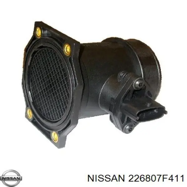 Sensor de fluxo (consumo) de ar, medidor de consumo M.A.F. - (Mass Airflow) Nissan/Infiniti 226807F411 preço, a partir de 59,51 USD
