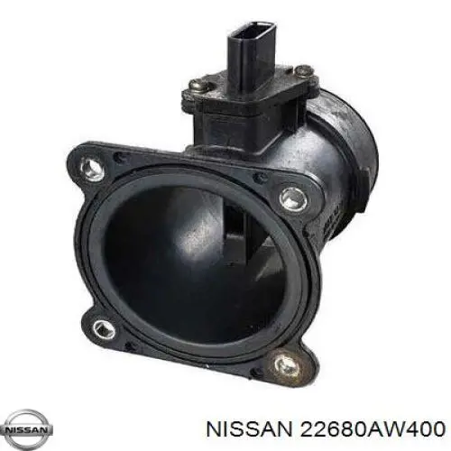 Sensor de fluxo (consumo) de ar, medidor de consumo M.A.F. - (Mass Airflow) Nissan/Infiniti 22680AW400 preço, a partir de 35,75 USD