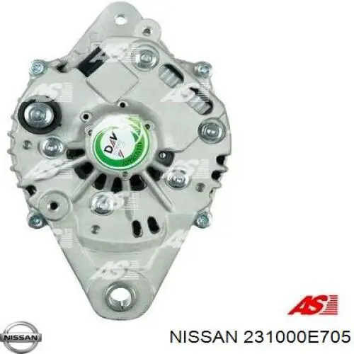 231000E705 Nissan/Infiniti Gerador