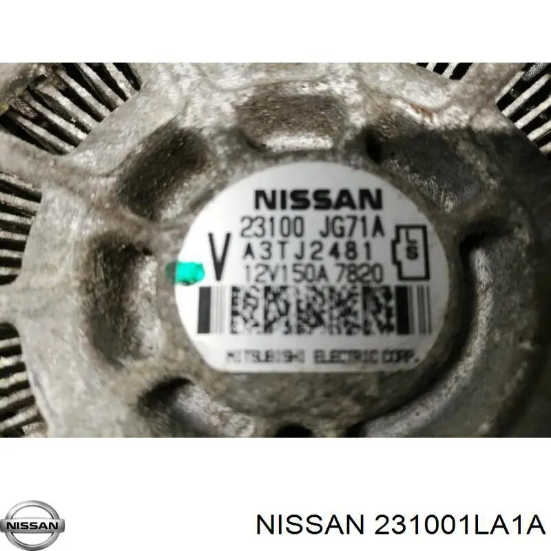 Gerador Nissan/Infiniti 231001LA1A preço, a partir de 278,79 USD