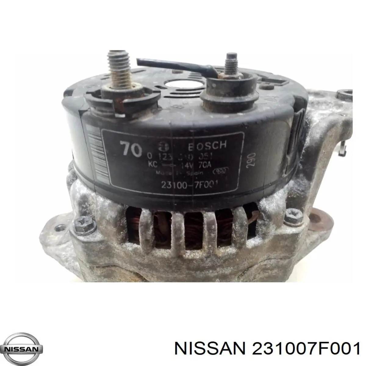 Gerador Nissan/Infiniti 231007F001 preço, a partir de 100,45 USD