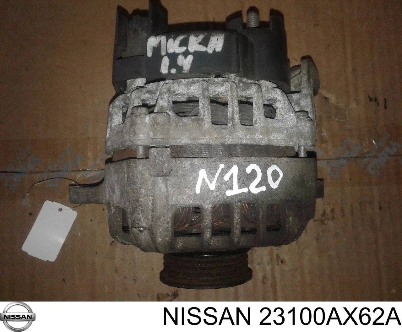 23100AX62A Nissan/Infiniti Gerador