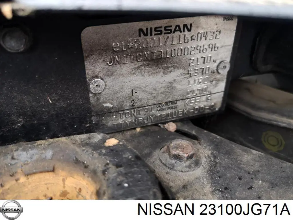 Gerador Nissan/Infiniti 23100JG71A preço, a partir de 72,39 USD