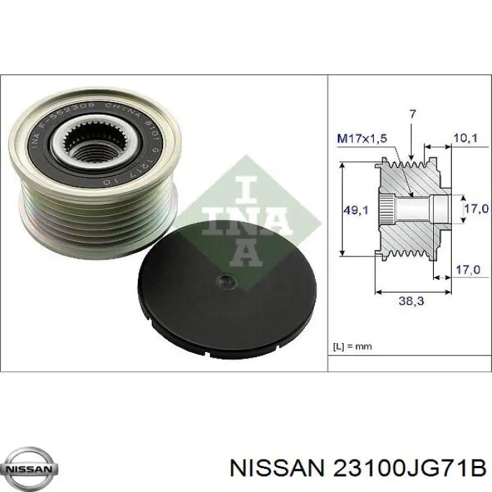 Gerador Mitsubishi A3TJ3881