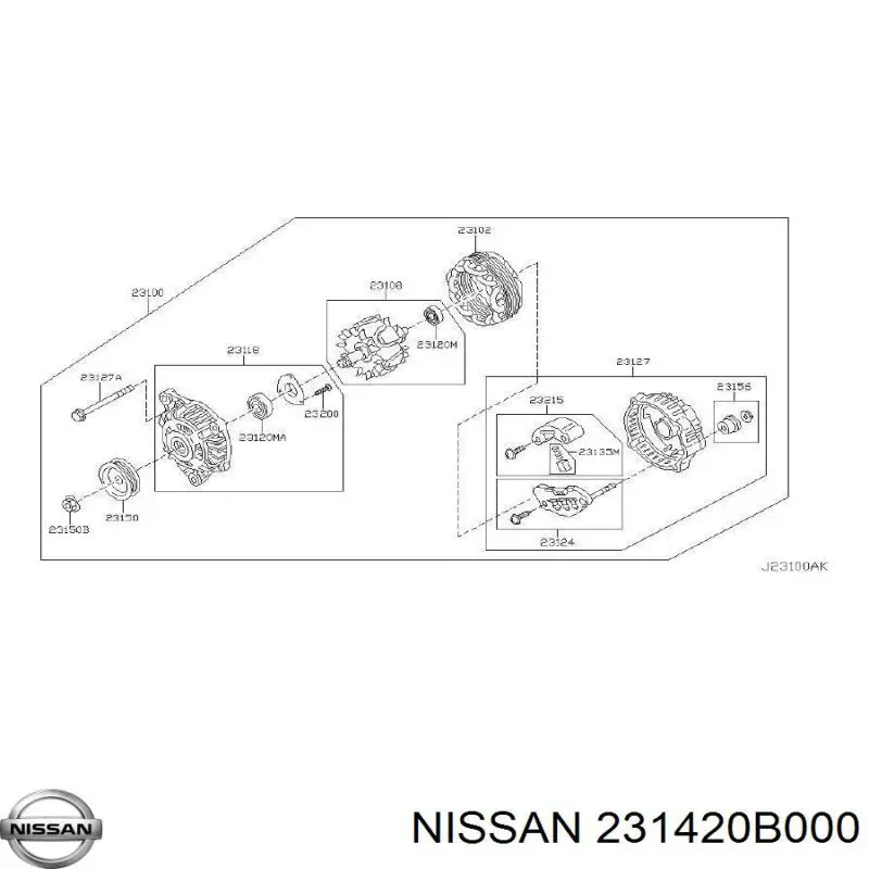 231420B000 Nissan/Infiniti 