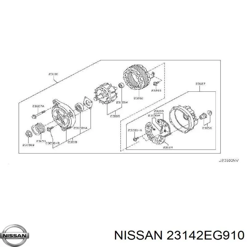 23142EG910 Nissan/Infiniti 