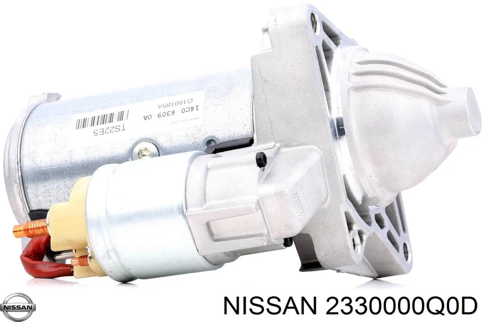 2330000Q0D Nissan/Infiniti Motor de arranco